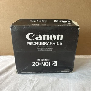 Canon Micrographics M Toner 20-N01 Black - Picture 1 of 6
