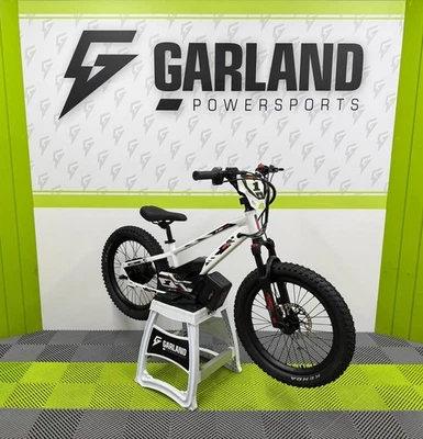 Brand New Updated Model 2025 Amped A20 Pro 800W Electric Balance Bike - White - Image 1 of 4