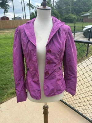 Chaqueta morada para mujer Armani Collezioni talla 4 Foto 1 de 4