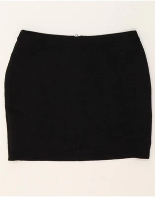 MOSSIMO Womens Pencil Skirt Large W34  Black Geometric Polyester CO30 - Image 1 of 3