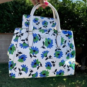 Nuevo Bolso Kate Spade Kristi Posie Park Estampado Floral Mediano Crema Multi Regalo - Imagen 1 de 13