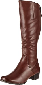 CAPRICE Damen Hohe Stiefel Boots Gerda, Leder, Braun, EUR 37,5 EU UK 4,5 - Bild 1 von 5