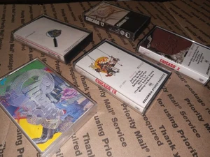 Chicago Cassettes Lot Of 5 - Picture 1 of 4
