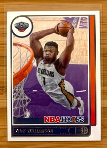 Tarjeta de baloncesto 2021-22 NBA Hoops #84 Zion Williamson New Orleans Pelicans - Imagen 1 de 2
