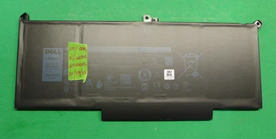 NOVA Bateria Genuína para Notebook Dell Latitude 7480 7280 60Wh 7.6V KG7VF F3YGT - Imagem 1 de 4