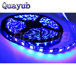 12V 16.4 FT 300SMD Flexible Blue LED Strip Light Waterproof For Car Truck Boat - Picture 1 of 11