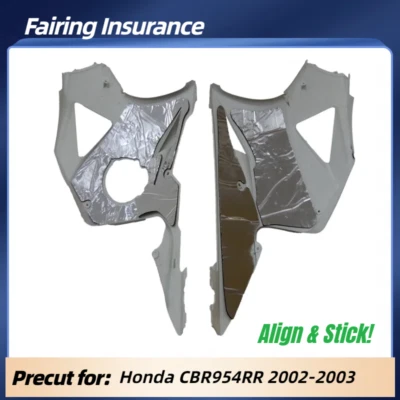 Precut Fairing Heat Shield Insulation Guard Cover for Honda CBR954RR 2002-2003 Foto 1 de 4