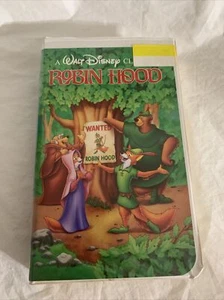 Disney Robin Hood VHS Tape Black Diamond Edition💎 - Picture 1 of 4