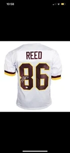 Jordan Reed Signed Washington White Football Jersey (JSA) - Picture 1 of 2