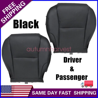 Cubierta de asiento inferior negra de repuesto para conductor y pasajero Lexus IS250 2006-2013 Foto 1 de 4
