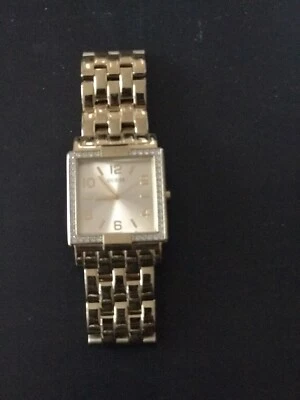 Guess Women’s Watch Gold Tone Square  W0005L2 - Image 1 of 4