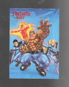 Fantastic Four Archives 2008 Rittenhouse Ready For Action Foil Card A18