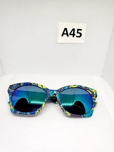 ALEXANDER MCQUEEN MCQ 0003/S MARBLE LIME 53 18 140 SUNGLASSES - Picture 1 of 6