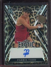 2023 Leaf Exotic Prismatic Leopard Parris Todd Auto Rc #BA-PT1 (1/1)