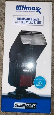 ULTIMAXX  Automatic LED Video Light With Flash , Studio Series - Image 1 of 2