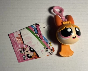 Powerpuff Mädchen Flick n Reveal Schlüsselanhänger Schlüsselanhängsel Clip auf Blossom Belle orange - Bild 1 von 3