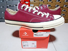 NEUF Baskets Converse Chuck Taylor 70 Low ALL STAR OX DARK BORDEAUX 162059C TAILLE 12