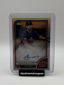 2023 Topps World Baseball Classic Xander Bogaerts WBC Auto Netherlands FOIL - Bild 1 von 2