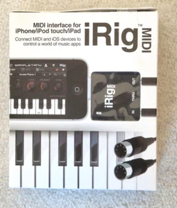 IK Multimedia iRig MIDI Interface for iPhone/iPod - Super Fast Delivery - Picture 1 of 2