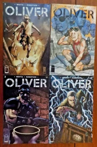 Lot 4 Comics Oliver #1-3 plus Variante Bild Waise Twist SciFi postapokalyptisch - Bild 1 von 2