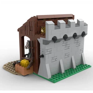 ZITIANYOUBUILD Medieval Modular Stables 289 Pieces MOC-78380 for Christmas - Picture 1 of 7
