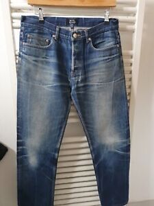 apc new standard selvedge   blue Jeans classique Waist 32 Vgc