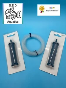 2er-Pack x 3 Zoll Zylinder Luftstein Fischtank Aquarium Belüfter LUFTLEITUNGSDIFFUSOR - Bild 1 von 4