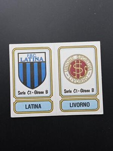 1981/82 Panini footballers - Scudetto Latina/Livorno # 484 Series C1, Girone B