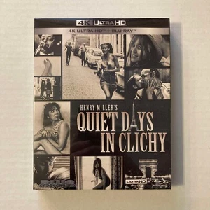Quiet Days In Clichy (4K Ultra HD) [Blu-ray] 2022 sealed w/ slipcover - Picture 1 of 2