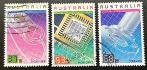 1987 Australian Decimal Stamps - Achievements in Technology - Picture 1 of 1