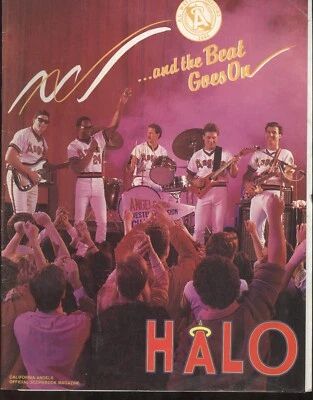 1987 California Angels vs Chicago Cubs Spring Training Program - Image 1 of 2