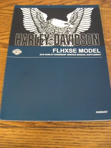 Harley-Davidson 2018 FLHXSE suplemento manual de servicio CVO Street Glide nueva OEM - Imagen 1 de 1