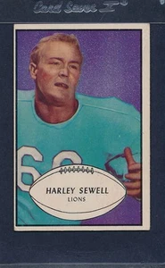 1953 Bowman #058 Harley Sewell Lions VG/EX 53B58-40715-2 - Picture 1 of 1