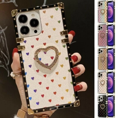 Luxury Love Ring Phone Case For Huawei Mate 30 40 Nova 8 P30 P40 P50 Honor 50 60 - Image 1 of 4