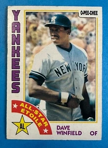 1984 O-Pee-Chee All-Star Dave Winfield #266 New York Yankees (7x GG/6x SS/HOF) - Picture 1 of 6
