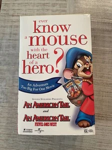 VHS Fievel An American Tail: Special Limited Edition 2-PACK - One Tape sealed - Picture 1 of 6