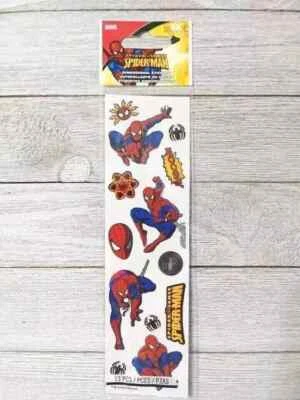 EK SUCCESS BRANDS comics spider-man fun stickers EK success dimensional puffy 13pc