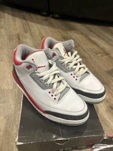 2007 Air Jordan 3 Retro “fire red” - size 10 136064-161 - Bild 1 von 9