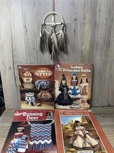 Vintage Indian Craft Patterns & Dreamcatcher - Picture 1 of 6