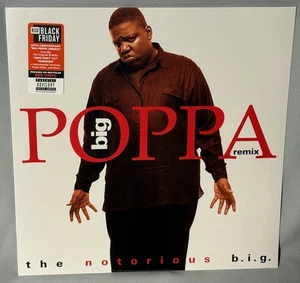 LP THE NOTORIOUS B.I.G. Big Poppa Remix EP (RED VINYL, RSD BF 2025) NEW MINT SS - Picture 1 of 2