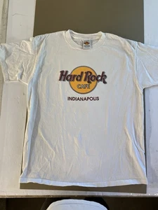 Vintage Hard Rock Cafe Indianapolis Shirt Large - Picture 1 of 5