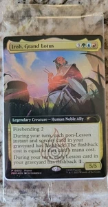 SEALED Iroh, Grand Lotus - Extended Art Foil Promo - BoxLunch Magic MTG Avatar  - Picture 1 of 2