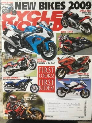 Cycle World January 2009 Foto 1 de 3