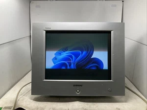 Sony Trinitron HMD-A200 17" FD VGA Color CRT Monitor w/ Cords Tested Working - Picture 1 of 8