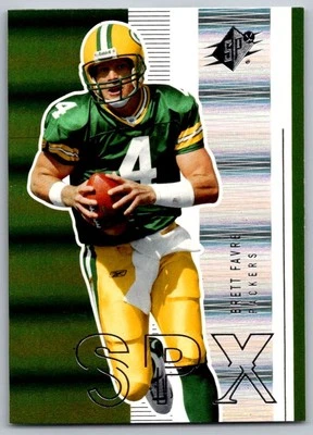 2005 SPx Brett Favre Green Bay Packers #31 - Image 1 of 2