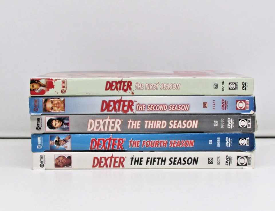 Dexter Seasons 1-5 DVD Lot - Image 1 of 1
