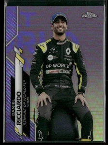 Daniel Ricciardo 2020 Topps Chrome Formula 1 Purple Refractor F1 /399 #182 - Picture 1 of 2