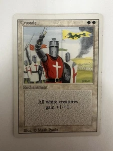 MTG Crusade Revised Edition Regular Rare - Schöner Zustand - Bild 1 von 2