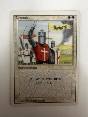 MTG Crusade Revised Edition Regular Rare - Beautiful Condition - Image 1 of 2
