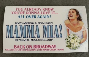 Broadway Musical Mailer Advertisement 2025 MAMMA MIA Revival - Picture 1 of 4